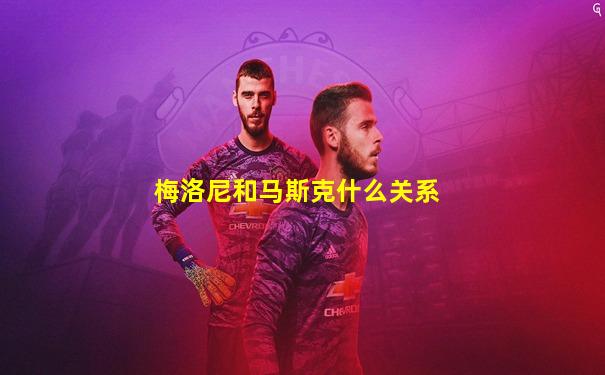梅洛尼和马斯克什么关系